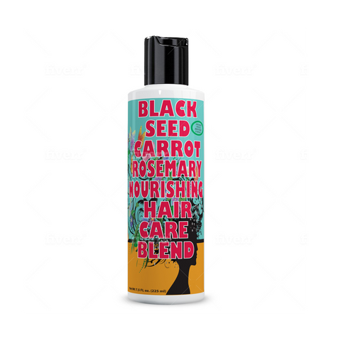 Black Seed, Carrot & Rosemary Nourishing Hair Care Blend - 4 oz